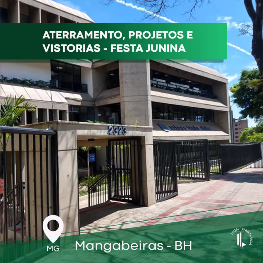 Aterramento, Projetos e Vistorias - Festa Junina 2023.